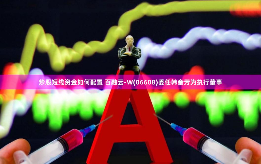炒股短线资金如何配置 百融云-W(06608)委任韩奎芳为执行董事